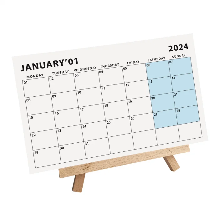 2025 Masa Takvimi, Ahşap Şövale Masa Takvimi, Aylık Planlamalı Takvim, Pastel Renkler 2025 Takvim, Yapılacaklar Listesi(Arka Sayfalar)