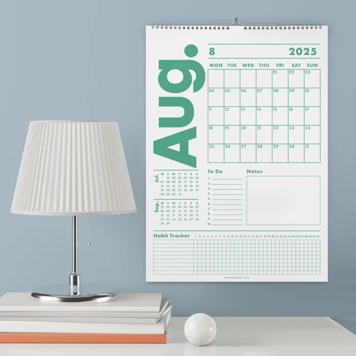 2025–2026 Akademik Takvim, Ağustos Başlangıçlı Takvim, Önceki Sonraki Ay Takvim, Aylık Planlayıcı Takvim, Yıl Ortası Takvimi, 33x48 cm, A4 Takvim, Academic Monthly Wall Calendar, August Start Calendar, 2025-2026 Mid-Year Wall Calendar
