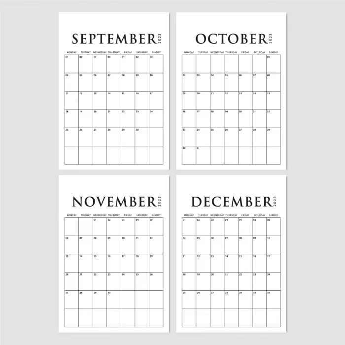 2025 Aylık Planlama Duvar Takvimi, Aylık Planlayıcı Takvim, Üstüne Yazılabilir