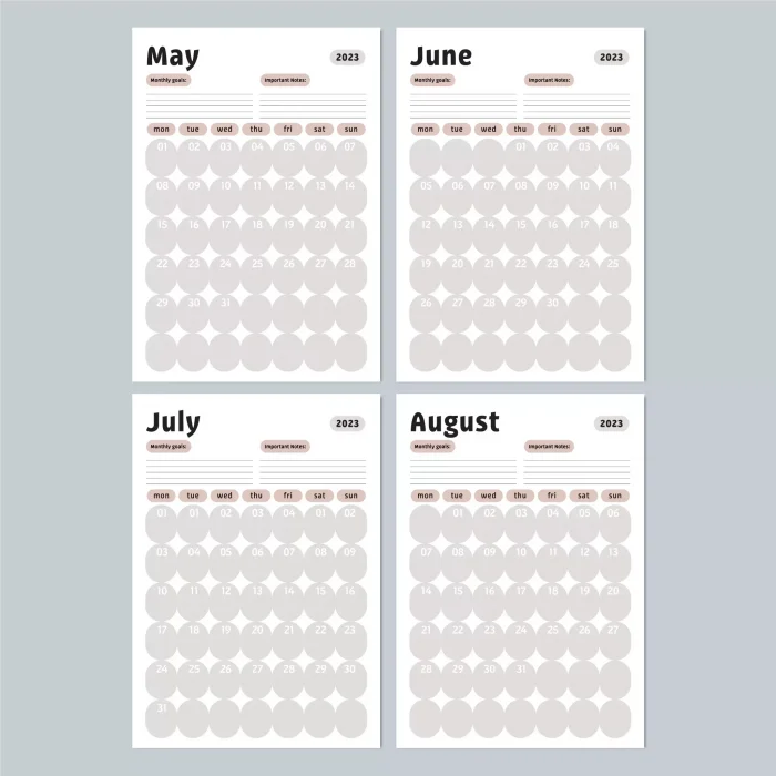 2025 Duvar Takvimi, Aylık Planlama Duvar Takvimi, Duvar Planlayıcısı, Pastel Boho Renk