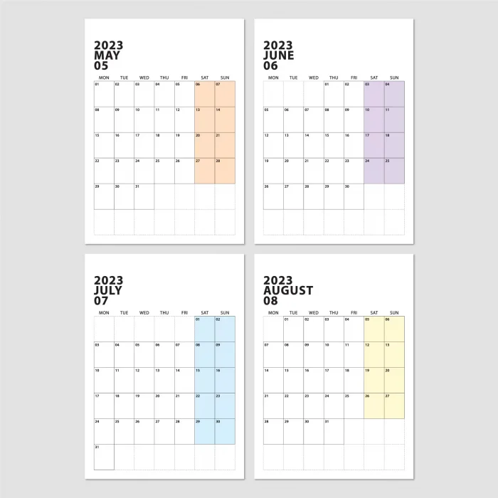 2025 Duvar Takvimi, Aylık Planlayıcı Takvim, Minimalist Takvim, Duvar Planlayıcısı