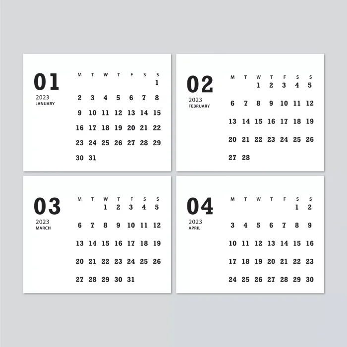 2025 Takvim, Kırmızı Sert Üçgen Ayak, 2025 Masa Takvimi