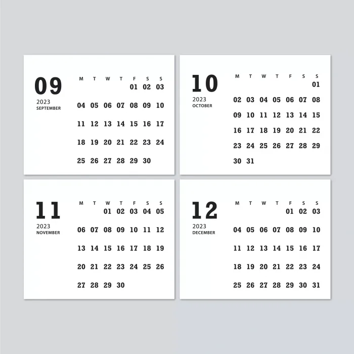 2025 Takvim, Kırmızı Sert Üçgen Ayak, 2025 Masa Takvimi