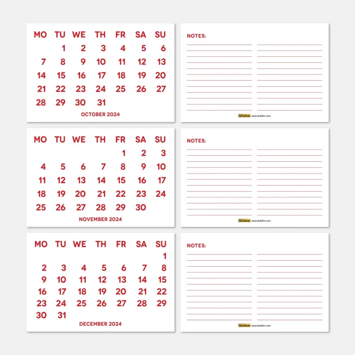 2025 Takvimi, 2025 Masa Takvimi Kırmızı Renk, 2025 Calendar, 2025 Desk Calendar Red Color