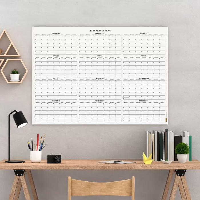 2025 Yıllık Planlayıcı Duvar Takvimi, 2025 Planlayıcı Takvim, 2025 Year Planner