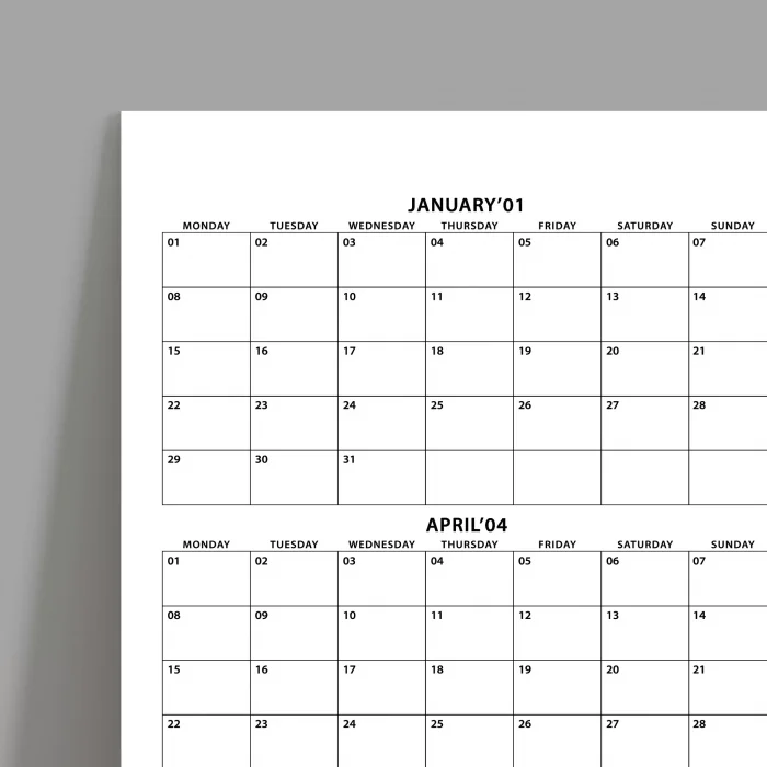 2025 Yıllık Planlayıcı Duvar Takvimi, 2025 Planlayıcı Takvim, 2025 Year Planner