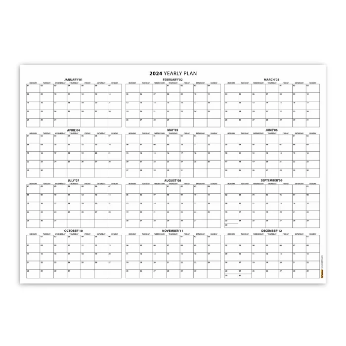 2025 Yıllık Planlayıcı Duvar Takvimi, 2025 Planlayıcı Takvim, 2025 Year Planner