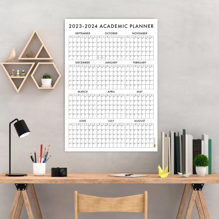2026-2027 Akademik Duvar Takvimi, Eylül Başlangıç Akademik Yıl Planlayıcısı