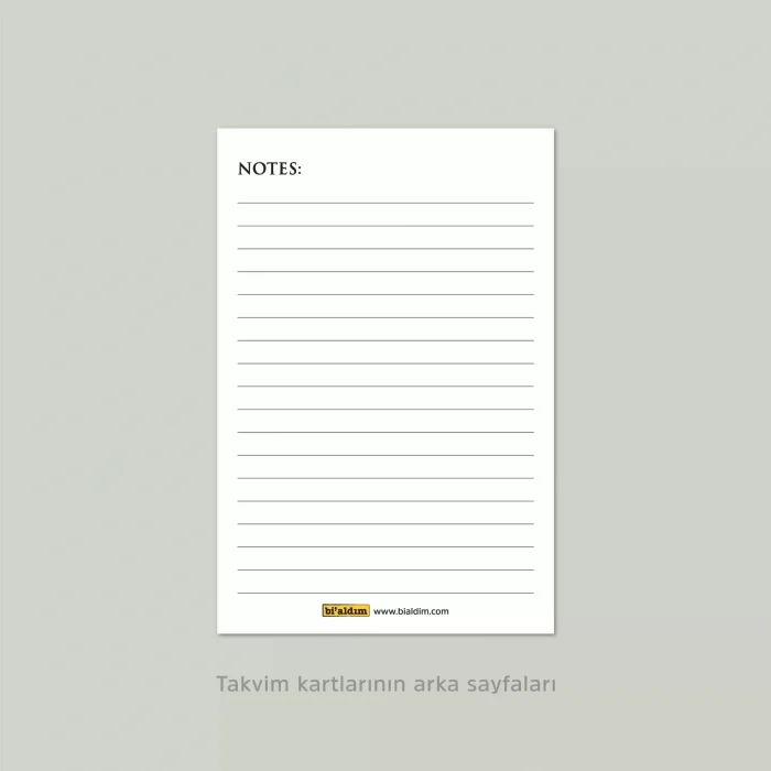 2026 Ahşap Masa Takvimi, Aylık Planlamalı 2026 Takvim, Klasik Takvim