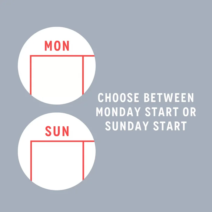 2026 Aylık Planlayıcı Duvar Takvimi, 33X48 cm & A4 Poster Takvim, Aile Takvimi, Gökkuşağı Renkleri