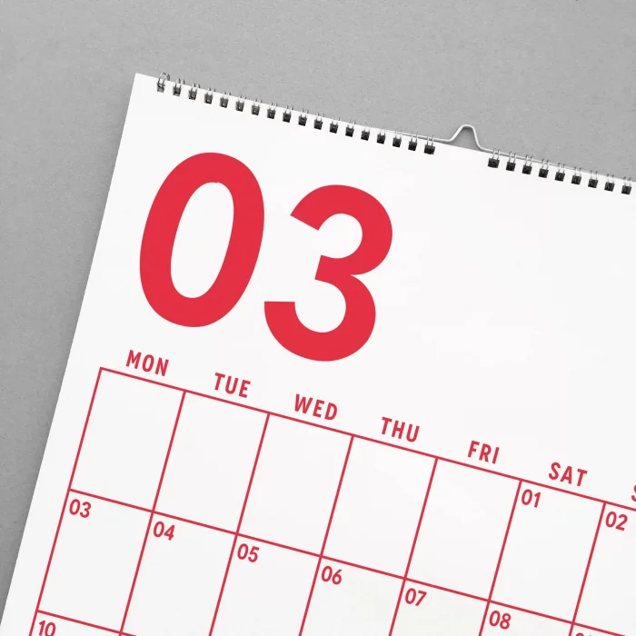 2026 Aylık Planlayıcı Duvar Takvimi, 33X48 cm & A4 Spiralli Takvim, Organizer Takvim, Gökkuşağı Renkleri