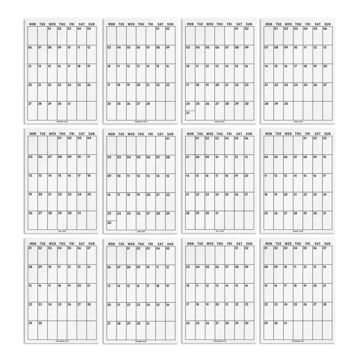 2026 Aylık Planlayıcı Duvar Takvimi, 33X48 cm & A4 Takvim, 12 Ay Poster Takvim, Organizer Takvim