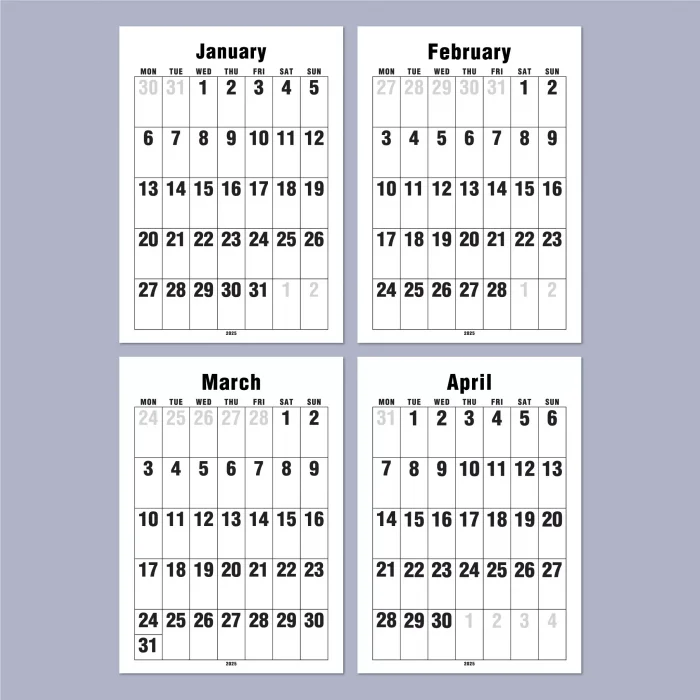 2026 Duvar Takvimi, 33X48 cm Spiralli Takvim, A4 Spiralli Takvim, Aylık Planlayıcı Takvim