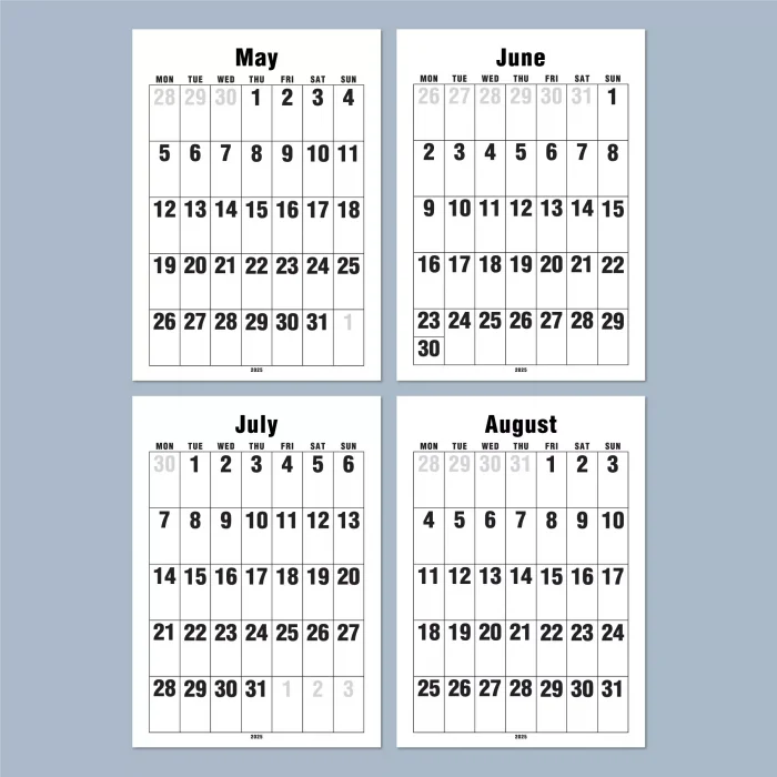 2026 Duvar Takvimi, 33X48 cm Spiralli Takvim, A4 Spiralli Takvim, Aylık Planlayıcı Takvim