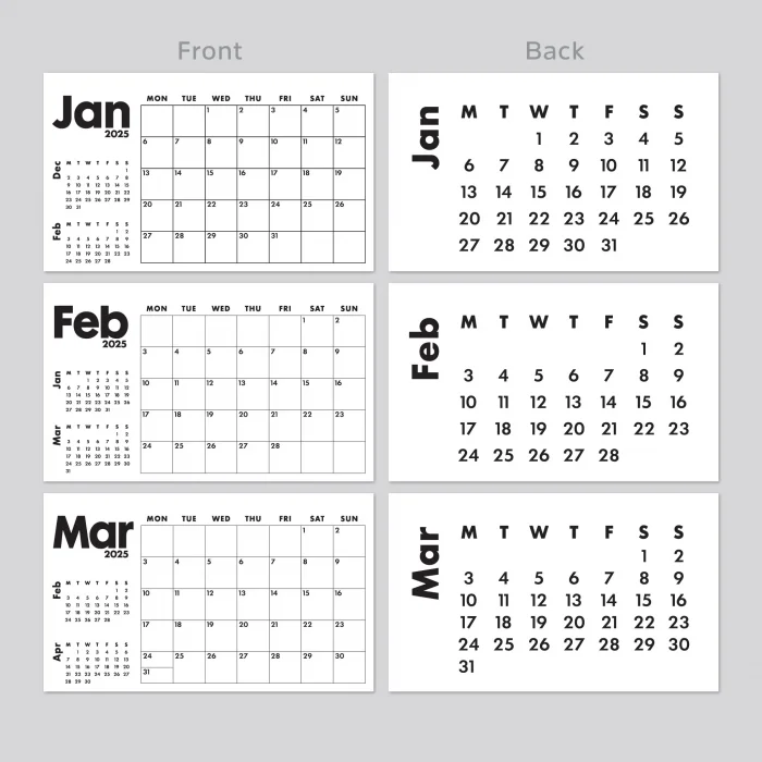 2026 Masa Takvimi, Önceki Ay Sonraki Ay Takvimi, Aylık Planlayıcı Takvim, 2026 Desk Calendar, Monthly Planner Desk Calendar, Previous and Next Month