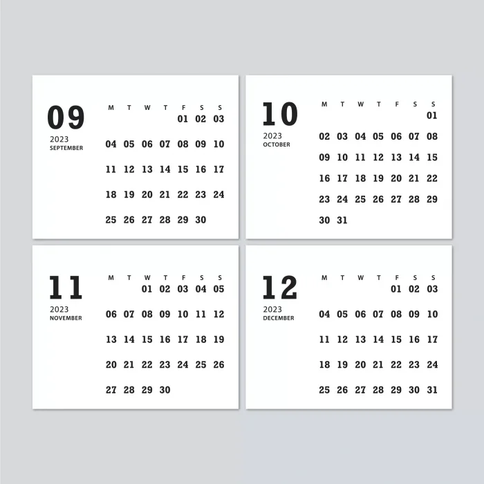 2026 Takvim, Siyah Sert Üçgen Ayak, 2026 Masa Takvimi