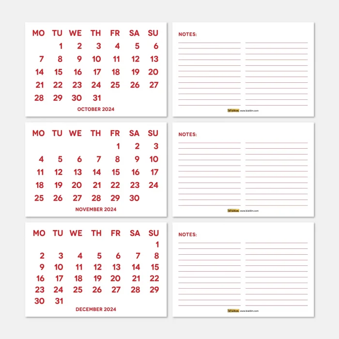 2026 Takvimi, 2026 Masa Takvimi Kırmızı Renk, 2026 Calendar, 2026 Desk Calendar Red Color