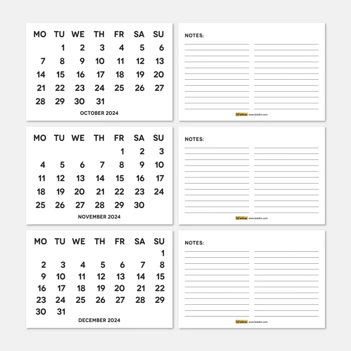 2026 Takvimi, 2026 Masa Takvimi Siyah Renk, 2026 Calendar, 2026 Desk Calendar Black Color