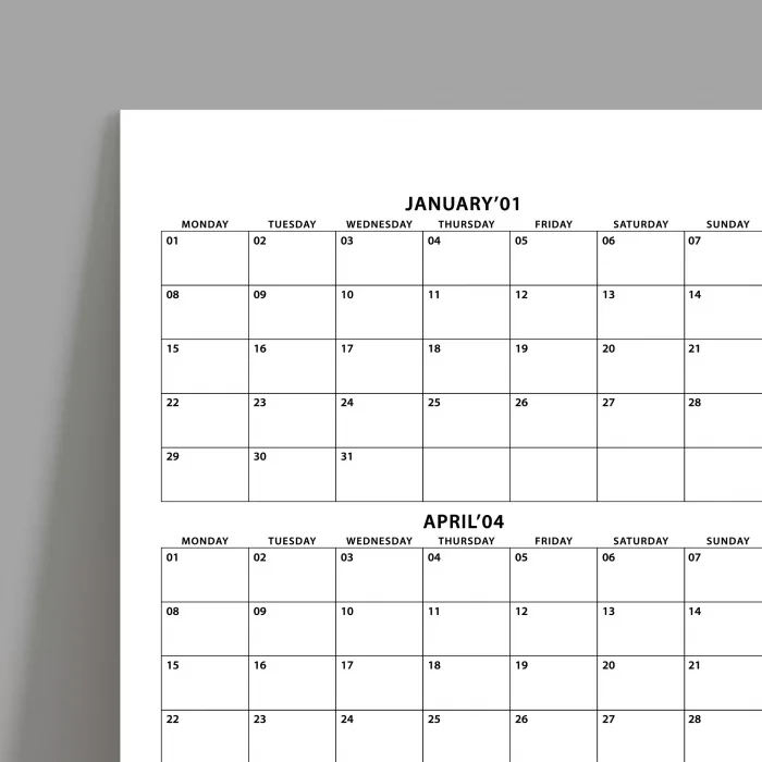 2026 Yıllık Planlayıcı Duvar Takvimi, 2026 Planlayıcı Takvim, 2026 Year Planner