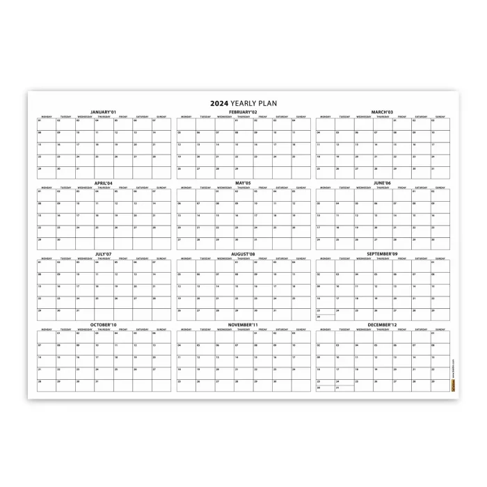 2026 Yıllık Planlayıcı Duvar Takvimi, 2026 Planlayıcı Takvim, 2026 Year Planner