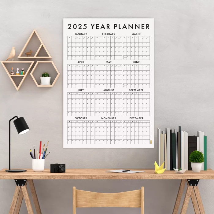 2026 Yıllık Planlayıcı Duvar Takvimi, 2026 Takvim