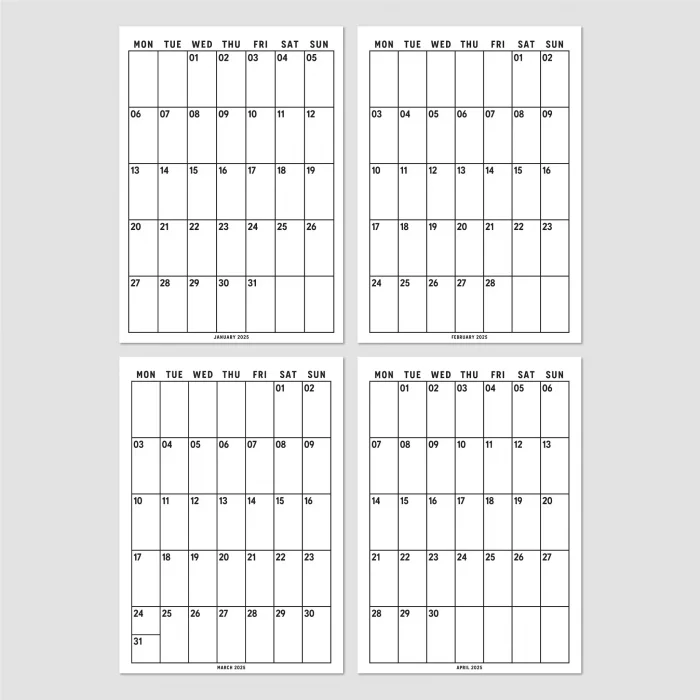 2027 Aylık Planlayıcı Duvar Takvimi, 33X48 cm & A4 Takvim, 12 Ay Poster Takvim, Organizer Takvim
