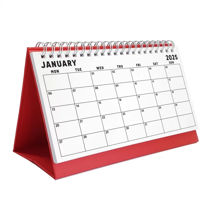 2027 Aylık Planlayıcı Masa Takvimi, 2027 Masa Takvimi, Notlu Takvim, 2027 Monthly Planner Desk Calendar