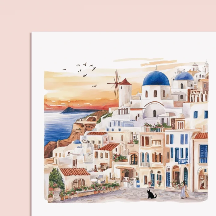 2027 Masa Takvimi - Dünya Şehirleri & Ünlü İkonik Simge Yapıları | Paris, Londra, İstanbul, New York, Marrakech, Tokyo, Floransa, Santorini, Amsterdam