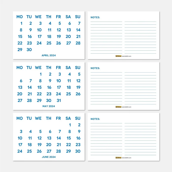2027 Takvimi, 2027 Masa Takvimi Mavi Renk, 2027 Calendar, 2027 Desk Calendar Blue Color