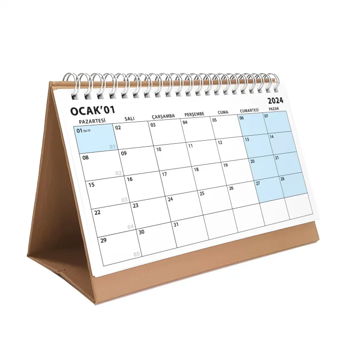 2027 Takvimi, Aylık Planlama, 2027 Masa Takvimi, 2027 Calendar, Monthly Planning, 2027 Desk Calendar