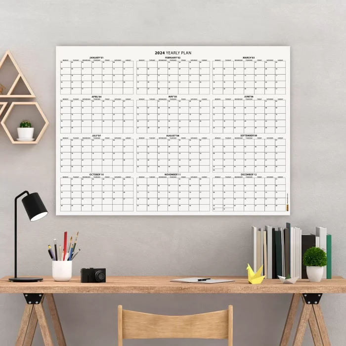 2027 Yıllık Planlayıcı Duvar Takvimi, 2027 Planlayıcı Takvim, 2027 Year Planner