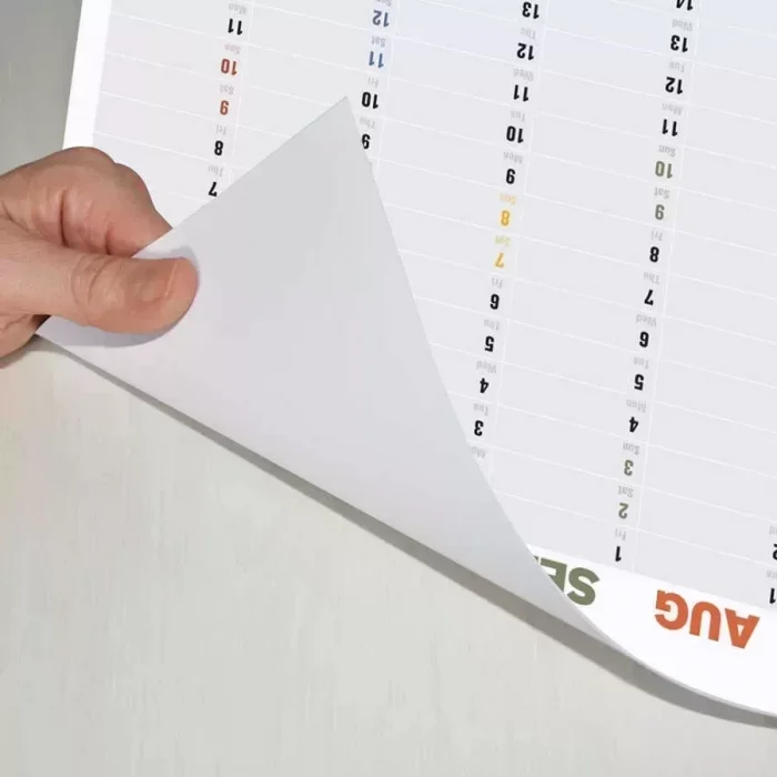 2027 Yıllık Planlayıcı Duvar Takvimi, Rengarenk Aylar