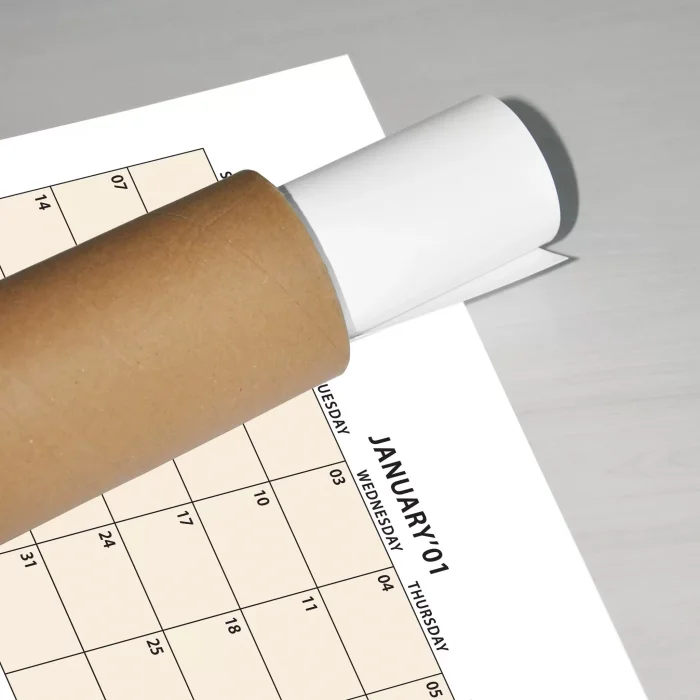 Amerikan Standardı 2025 Yıllık Planlayıcı Takvim, Pazar Başlangıç 2025 Takvim