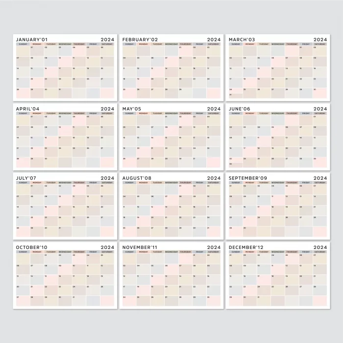 Amerikan Standardı 2026 Masa Takvimi(Pazar Günü Başlangıç),Ahşap Şövale Takvim, Aylık Planlamalı Takvim, Boho Renkler, Yapılacaklar Listesi(Arka Sayfalar)