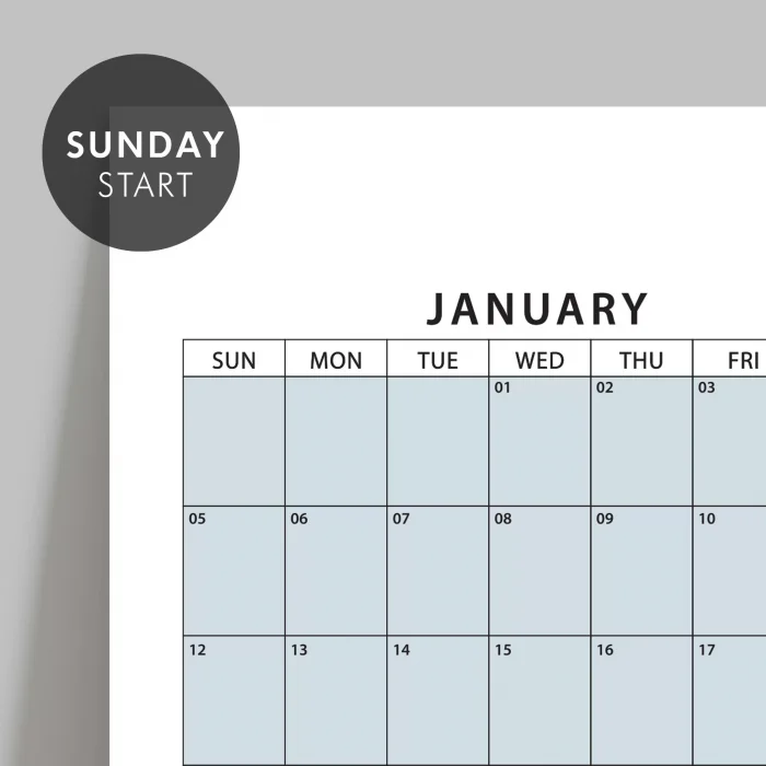 Amerikan Standardı 2026 Yıllık Planlayıcı Duvar Takvimi, Boho Renkler