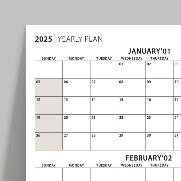 Amerikan Standardı Takvim, Üç Aylık Planlayıcı 2026 Duvar Takvimi, Ocak - Mart 2026, 90 Günlük Planlama, Yılın Birinci Çeyreği Takvimi, Kahverengi, Pazar Günü Başlangıçlı Takvim - 70x100cm