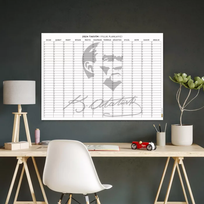 Atatürk Takvimi, Atatürk Fotoğraflı 2026 Takvimi, Türkiye Cumhuriyetinin 100. Yıl Takvimi