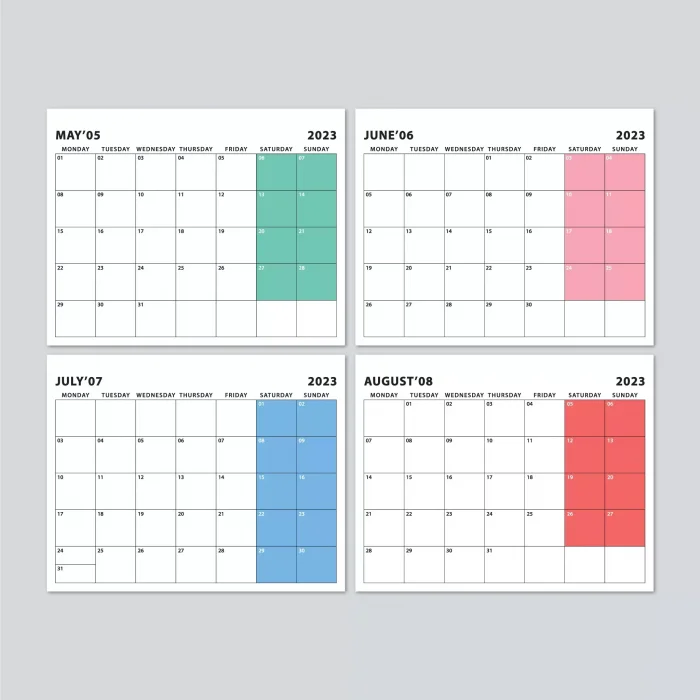 Aylık Planlamalı 2026 Masa Takvimi, 2026 Takvim, Kırmızı Üçgen Takvim