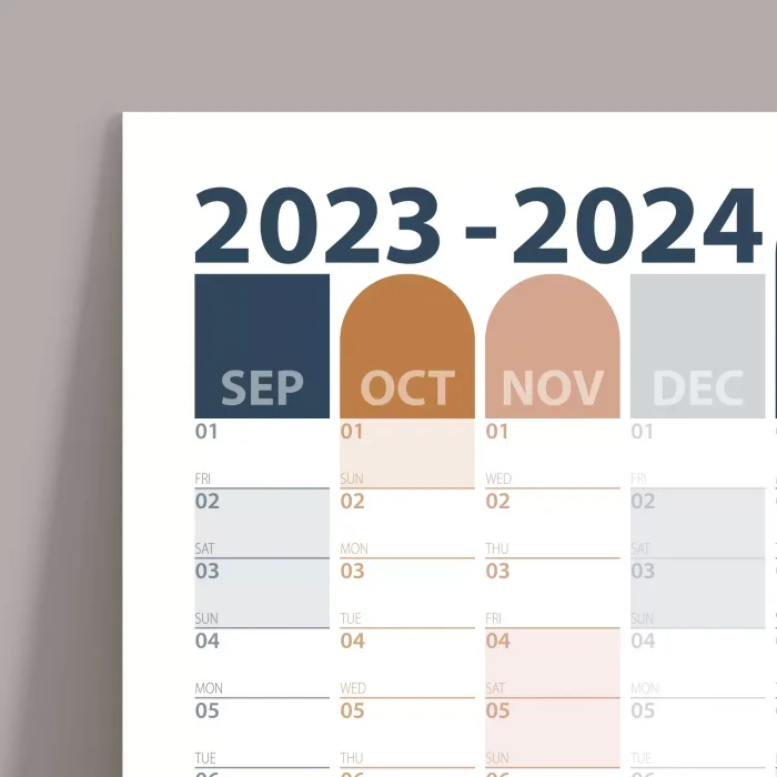 Eylül Başlangıç 2025-2026 Akademik Takvim, Akademik Planlayıcı Takvim, Akademik Takvimi