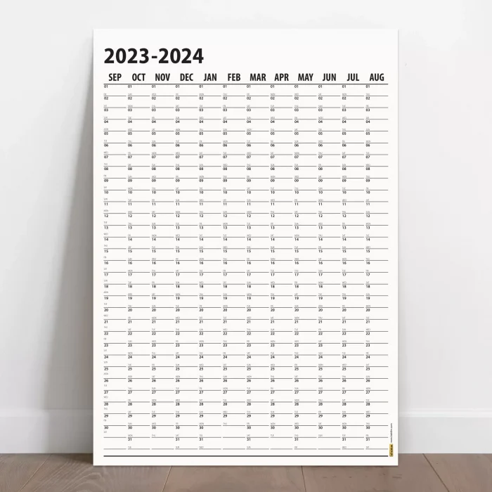 Eylül Başlangıç 2025 - 2026 Akademik Takvim, Akademik Planlayıcı Takvim, Duvar Takvimi