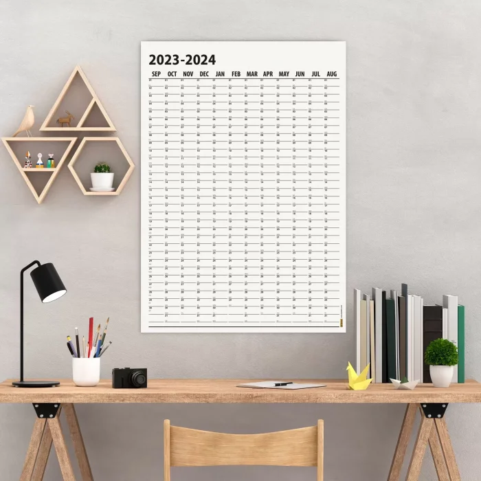 Eylül Başlangıç 2026 - 2027 Akademik Takvim, Akademik Planlayıcı Takvim, Duvar Takvimi