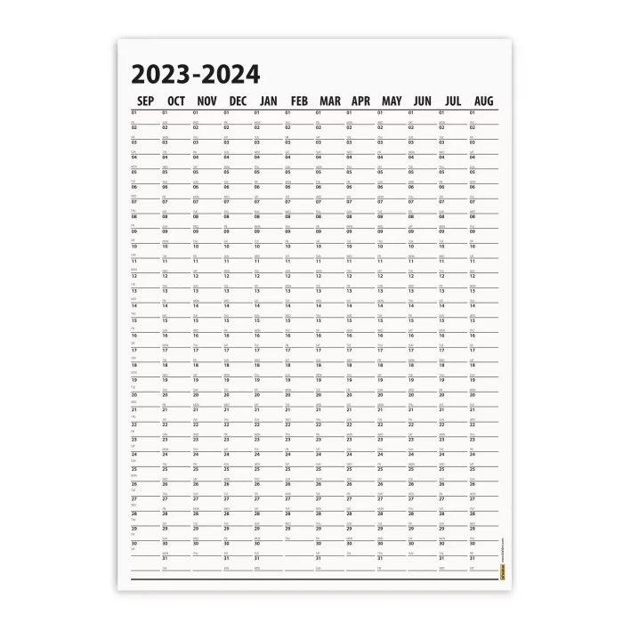 Eylül Başlangıç 2026 - 2027 Akademik Takvim, Akademik Planlayıcı Takvim, Duvar Takvimi