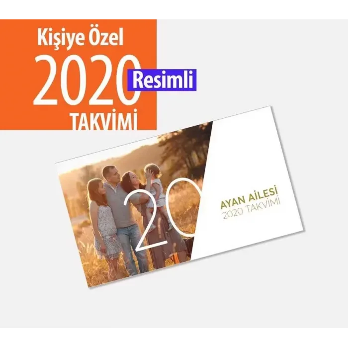 Kişiye Özel Fotoğraflı Masa Takvimi - 2025 Masa Takvimi