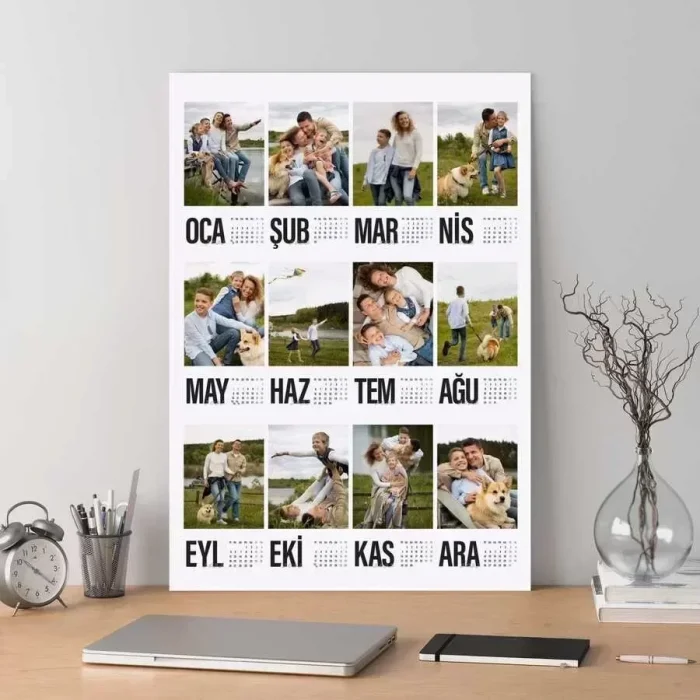 Kişiye Özel Fotoğraflı Poster 2027 Takvim 35X50 cm