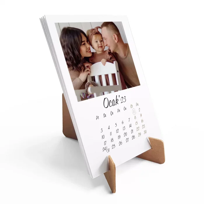 Kişiye Özel Fotoğraflı Takvim, 2026 Masa Takvimi, 2026 Takvim