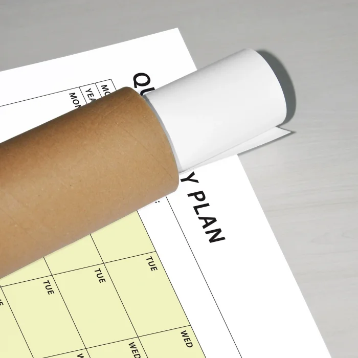 Tarihsiz Üç Aylık Duvar Takvimi, Üç Aylık Planlayıcı, Yıllık Duvar Planlayıcı, Boho Color - 70x100 cm