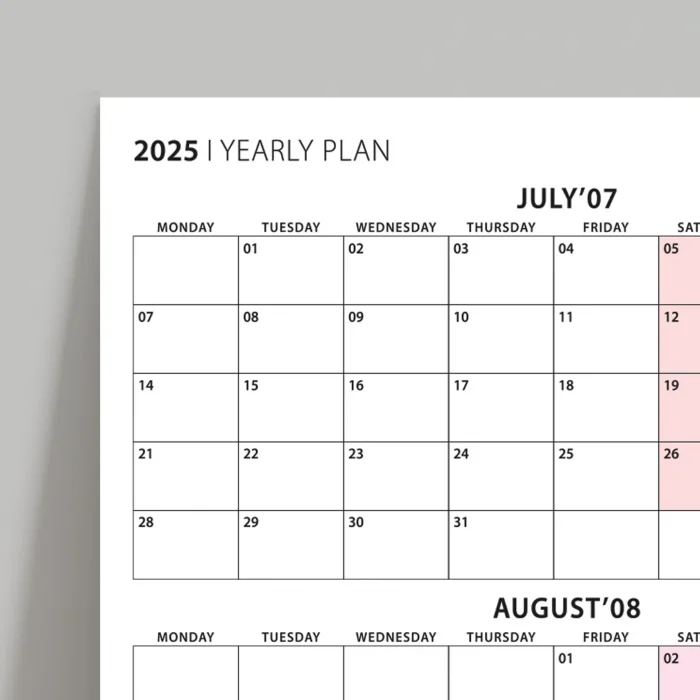 Üç Aylık Planlayıcı 2026 Duvar Takvimi Seti, 90 Günlük Planlama, 2026 Duvar Planlayıcı Takvim, Boho Renkler, 12 Hafta Planlayıcı Takvimi - 50x70cm