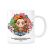 Frida Kahlo Kupa Bardak - Zaman Geçtikçe