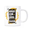 Herşey Çok Güzel Olacak Kupa Bardak - Sarı