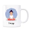 I Love Yoga Kupa Bardak - Model 3